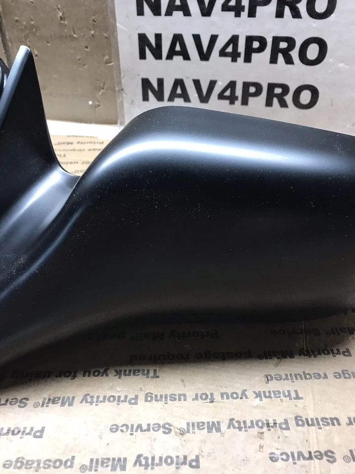 1992 1993 1994 1995 1996 Toyota Camry Preto ESTILO ORIGINAL Espelho Manual Esquerdo LH #AM1 - Imagem 3 de 4