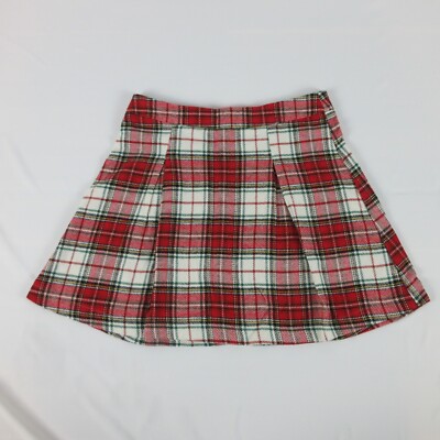 Copper Key Mini Skirt Junior Large Red Plaid School Girl Y2K Cotton  Dillards 15