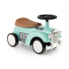 Kid Sit to Stand Riding Vehicle With Working Steering Wheel & Under Seat Storage
