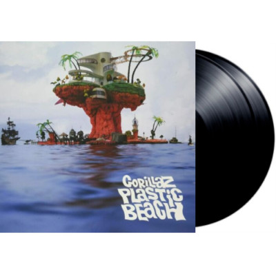GORILLAZ PLASTIC BEACH 2X VINYL LP NEW! FT. SNOOP DOGG, DE