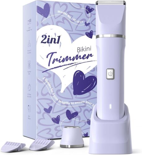 Versatile Wet/Dry Electric Shaver - No Razor Burn, Ideal for All Body Hair Types - Picture 3 of 11