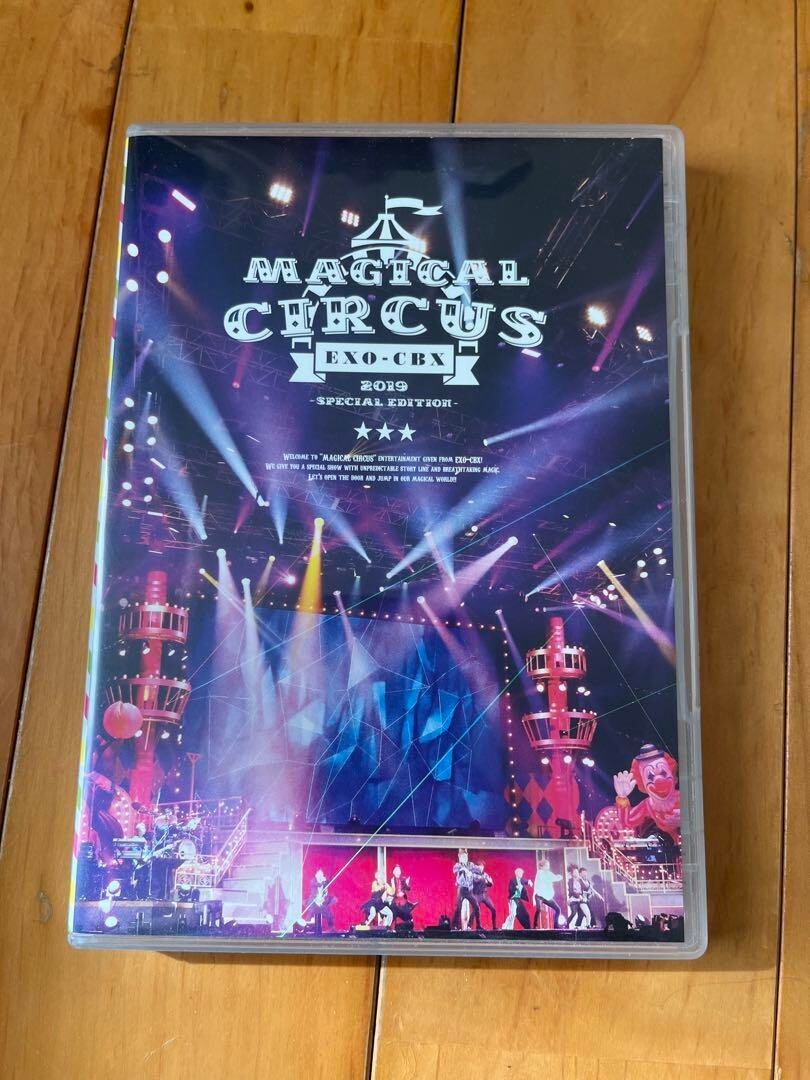 EXO-CBX MAGICAL CIRCUS 2019 Special Edition DVD Japan AVBK-79615
