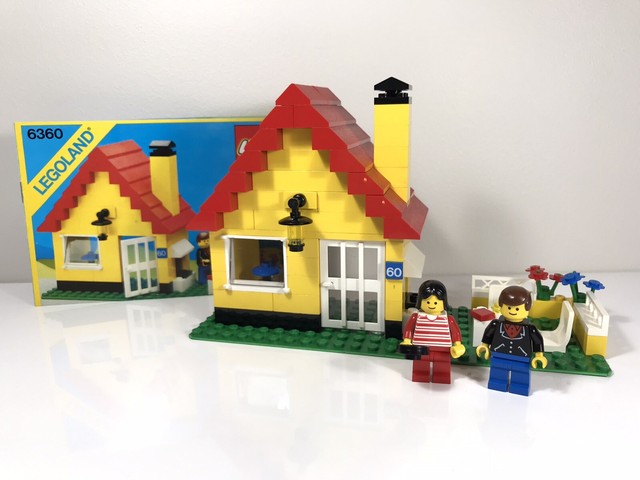 vintage lego shell gas station