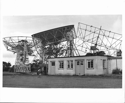USAF RADIO TELESCOPE ANTENNA FOR THOR/ABLE-1 PROBE 8'' X 10'' B/W ORIGINAL PHOTO