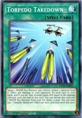 Torpedo Takedown ETCO-EN063 Yu-Gi-Oh! Card Mint 1st Edition