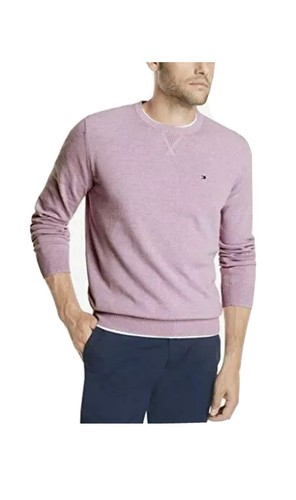 Tommy Hilfiger Men's Solid Crewneck 