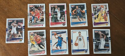 NBA Donruss 2020-21 Sammlung 9 Karten zb - Coby White - Russell Westbrook -