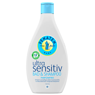 400Ml Penaten Baby Ultra Sensitive Bath Shampoo Fragrance Free
