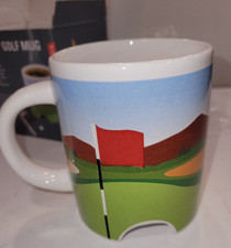 Kikkerland Putter Cup Golf Mug Original Box Missing Putter Pen Ball Open Box
