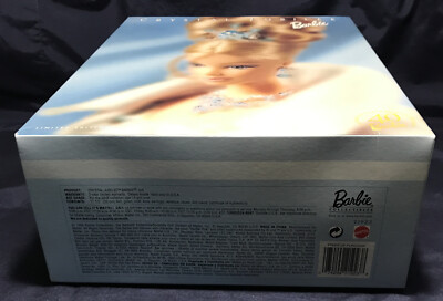 CRYSTAL JUBILEE BARBIE DOLL~40th ANNIVERSARY~NRF MINT BOX #08466
