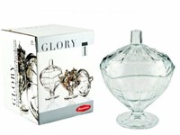 Delight Zuckerdose Glasdose Mit Deckel Glas Bonbondose Glasschale