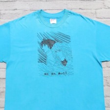 Vintage 90s Tomomi Kobayashi Art Anime Tshirt Tee Size XL Made in USA Manga