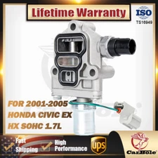 VTEC Solenoid Spool Valve 1Set 15810PLRA01 For 01-05 Honda Civic EX HX SOHC 1.7L