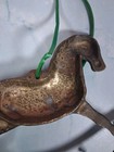 Vintage Solid Brass Rocking Horse Wall Hanger 5 Key Hole Key Rack Holder — photo 8