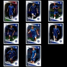 2025-26 Topps Chrome UEFA Chelsea Team Set Base Cards x8