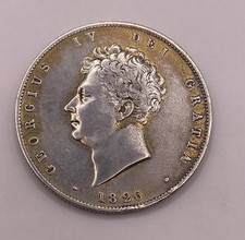 1826 Halfcrown George IV British Silver Coin