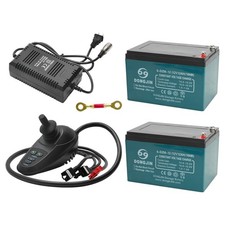 4 Key Electric Wheelchair Joystick Wheelchair Joystick Controller  2x 6-DZM-12