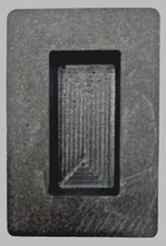 Graphite Ingot Mold for Casting 100 Gram Silver Bar