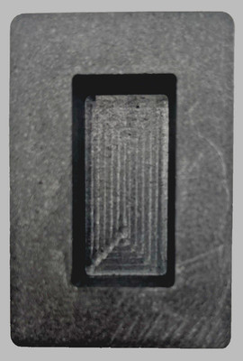 Graphite Ingot Mold for Casting 100 Gram Silver Bar