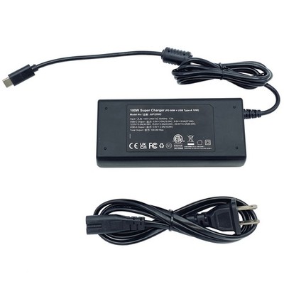 Genuine j5create JUP2290C 100W USB-C USB-A Super Charger for Laptop Phone Tablet