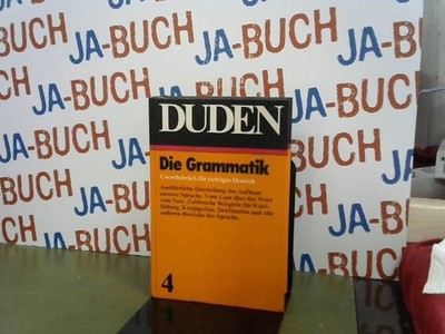 GRAMMATIK DUDEN VOL 04, BIRKHAUSER, BOSTON INC:
