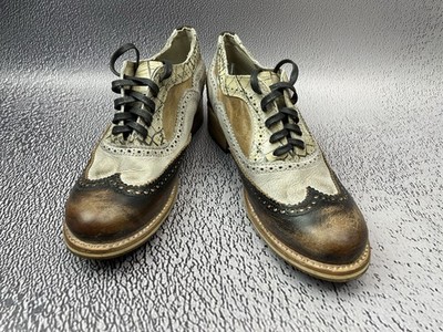 Freebird By Steven Damen Beige Multi Mackenna Oxford Schuhe Größe US 7