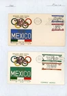 MEXICO 1968 OLYMPICS FDC Selections on Album Page Lot #70 - SEE SCAN - $$$