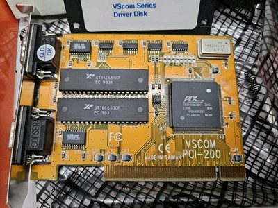 VScom PCI-200 (650) Ultra High Speed PCI I/O Card New Old Stock