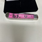 CASE XX #60902 PINK BONE TEAM ROPING LARGE TRAPPER HORSESHOE SS — photo 6