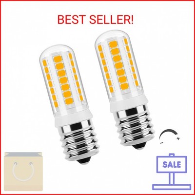 DiCUNO E17 LED Bulb Dimmable, Microwave Oven Bulbs, 2700K Warm White, 3W (40W In