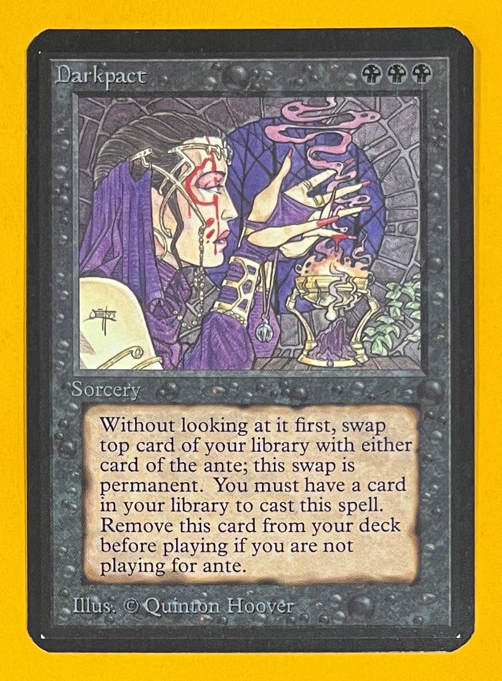 MTG DARKPACT Alpha (Ink) (OldManMTG 013-578)