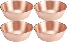 Medium 5.11'' Round Solid Copper Bowl Handmade Decorative & Serving Bowls Bowls