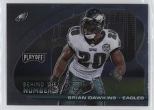 2021 Panini Playoff Behind The Numbers Brian Dawkins #BTN-BDA HOF 17tp