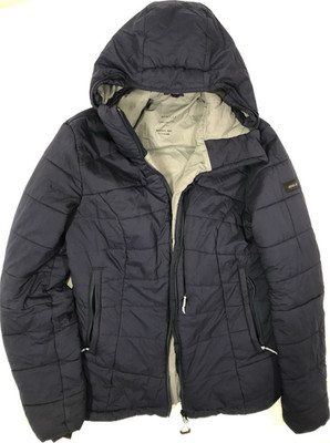 FORCLAZ TREK 500 Insulated Hoodie Jacket Packable Warm Resistant Navy Women's S