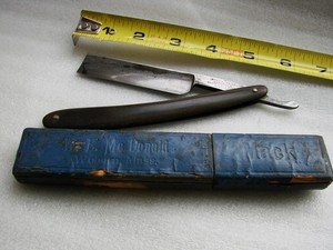 Antique straight razor, "Imperial Razor" real nice, heavy blade
