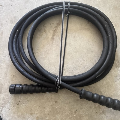 #ad Karcher ICS DN 8 25” Heavy Pressure Washer Hose 4000 PSI 3 4 Nut At Handle $49.97