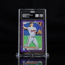 Jackson Holliday Purple Refractor /250 TAG 10 2024 Bowman Prospects 🔥