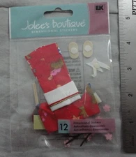 Jolee's Boutique 3-Dimensional Stickers/Outfit Set Kimono