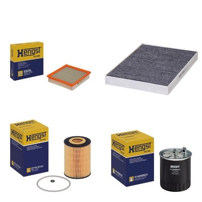 HENGST FILTER-PAKET SET passend für 3.0 CRD CHRYSLER 300C / LX LE /160PS