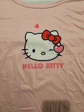 Women's Pre-owned Hello Kitty Sleep Wear, 2 Pc. Large