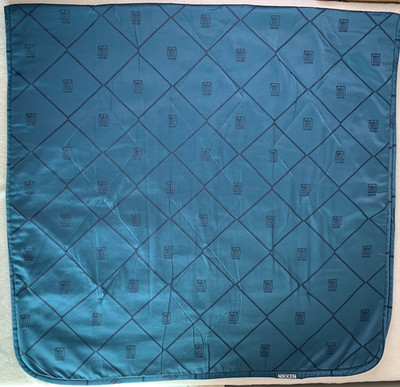 Nikken Travel Pad Blanket Teal Blue 36'' X 71'' Kenkotherm Kenko
