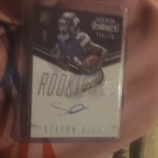 Panini Contenders Rookie Ink Autographed Stefon Diggs Minnesota Vikings NFL