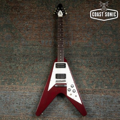 1995 Gibson Flying V '67 w/ Original Case - Cherry | eBay
