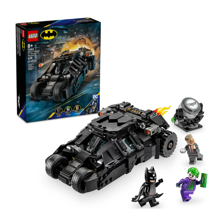 LEGO DC Batman Tumbler vs Two-Face & The Joker 76303 Batmobile Building Set New