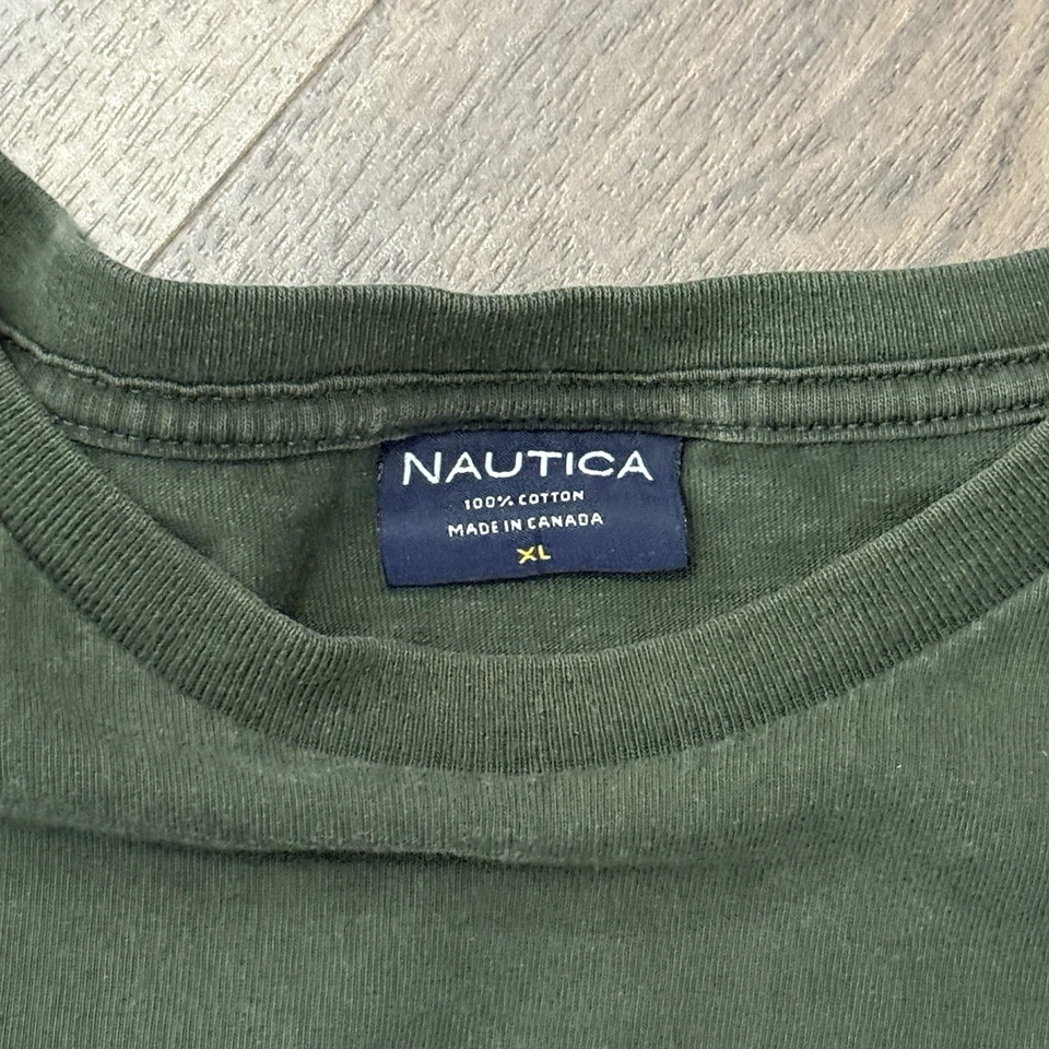 Camiseta vintage de manga larga Nautica talla XL NS-83 Foto 4 de 4