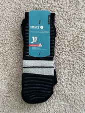 Stance Fusion Basketball Maximum Cushion Crew Socks Men L/XL 9-13