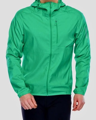 NWT Salomon Bonatti Cross Wind Jacket Hoodie Parakeet Men s Size LARGE LC2269900