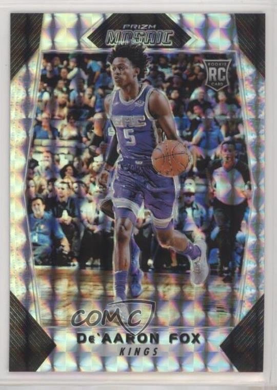 2017-18 Panini Prizm Mosaic De'Aaron Fox #40 09wc