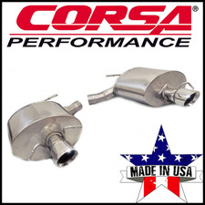 Corsa Sport Axle-Back Exhaust System fits 2011-2014 Cadillac CTS-V Wagon 6.2L V8