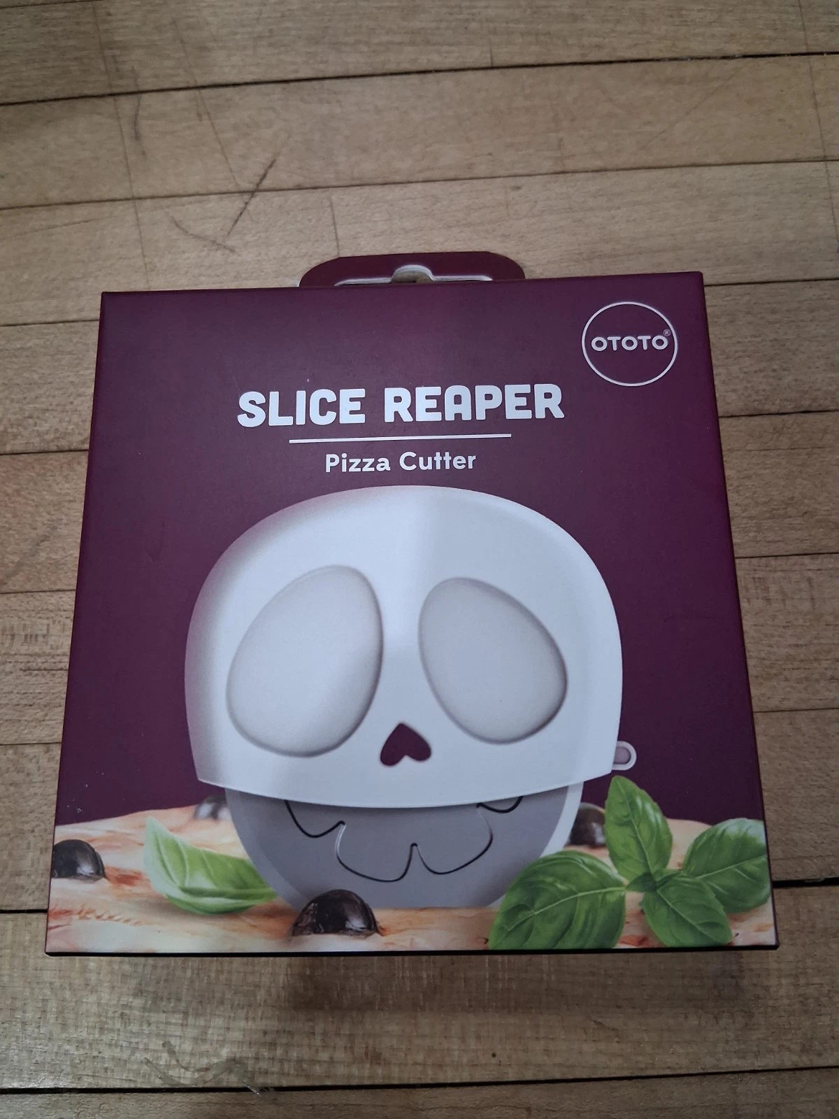 Skull Face Novelty Pizza Cutter